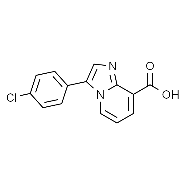 3-(4-Chlorophenyl)imidazo[1,2-a]pyridine-8-carboxylic acid