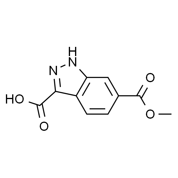 6-(甲氧羰基)-1H-吲唑-3-羧酸