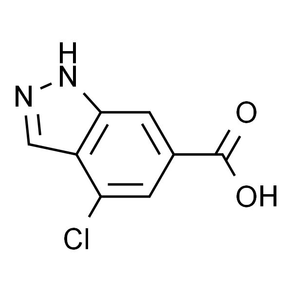 4-氯-1H-吲唑-6-羧酸