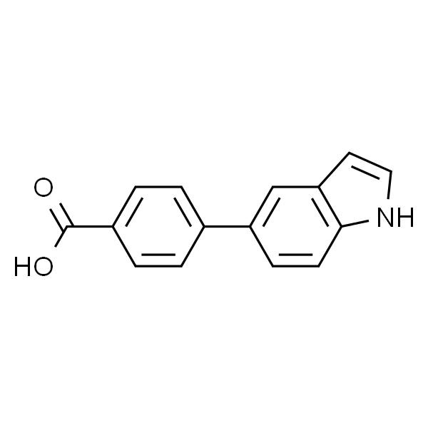 4-(1H-吲哚-5-基)苯甲酸