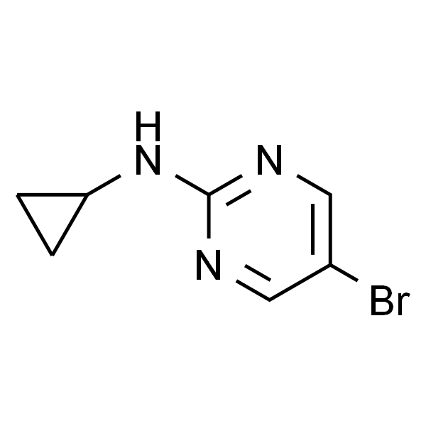 5-溴-N-环丙基嘧啶-2-胺