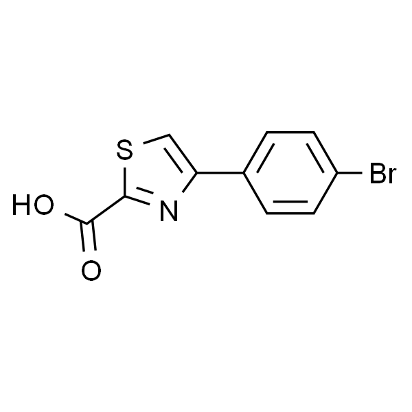 4-(4-溴苯基)噻唑-2-甲酸