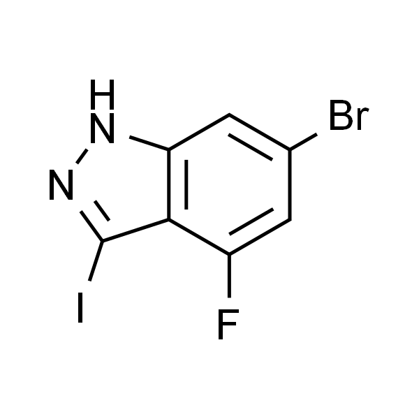 6-BROMO-4-FLUORO-3-IODOINDAZOLE