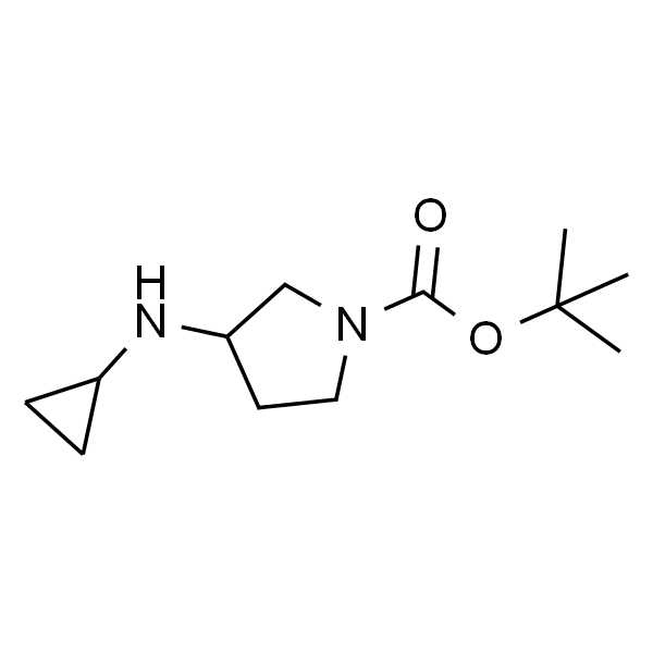 3-(环丙基氨基)吡咯烷-1-甲酸叔丁酯
