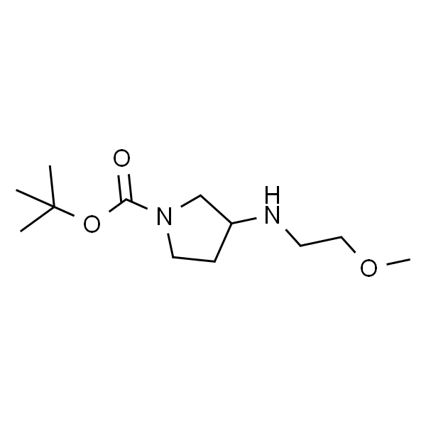 3-(2-METHOXYETHYLAMINO)PYRROLIDINE-1-CARBOXYLIC ACID TERT-BUTYL ESTER