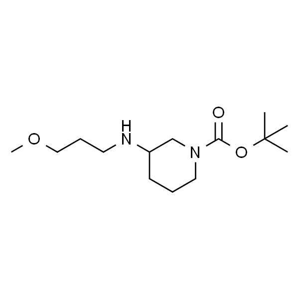 1-Boc-3-(3-甲氧基丙基氨基)哌啶