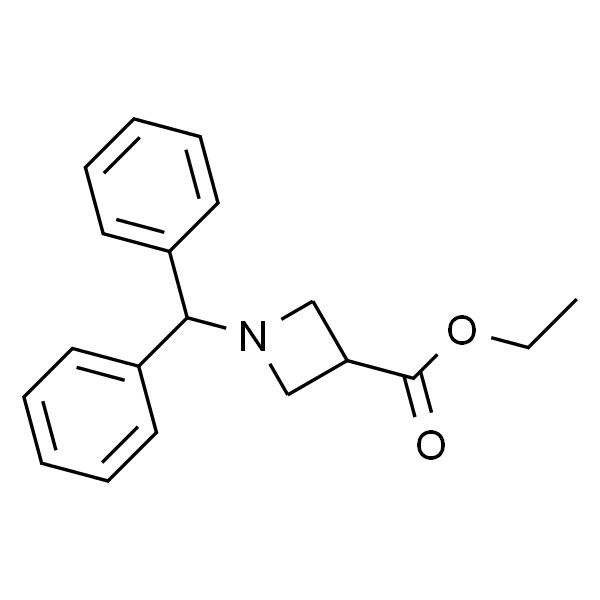 1-二苯甲基氮杂环丁烷-3-羧酸乙酯