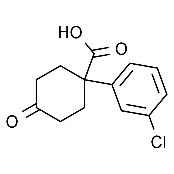 1-(3-氯苯基)-4-氧代环己甲酸