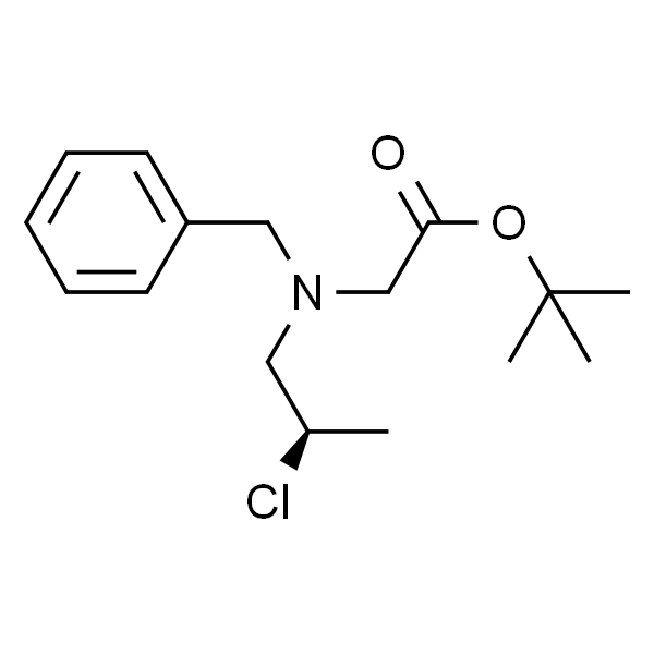 (R)-N-苄基-N-(2-氯丙基)甘氨酸叔丁酯