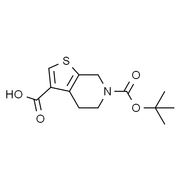 6-(叔丁氧基羰基)-4,5,6,7-四氢噻吩并[2,3-c]吡啶-3-羧酸
