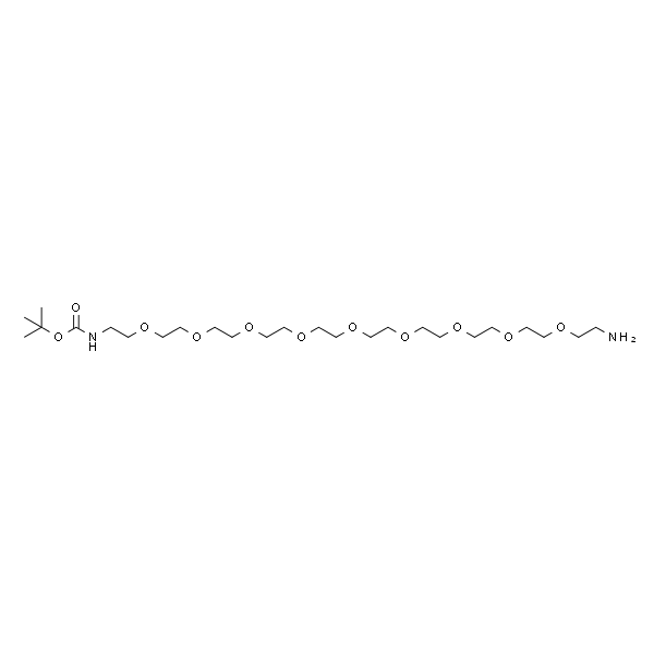 O-(2-氨基乙基)-O′-[2-(叔丁氧羰基-氨基)乙基]八聚乙二醇
