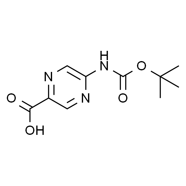 N-Boc-5-氨基吡嗪-2-羧酸