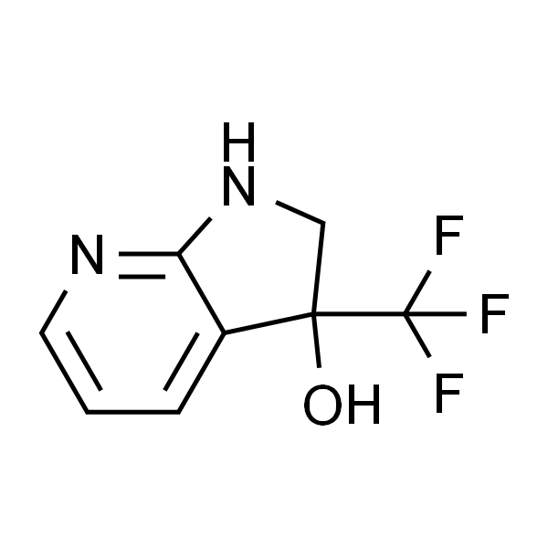 1H-Pyrrolo[2,3-b]pyridin-3-ol, 2,3-dihydro-3-(trifluoromethyl)-