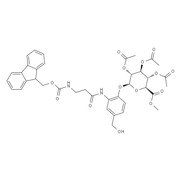 Me-triacetyl-β-D-glucopyranuronate-Ph-CH2OH-Fmoc