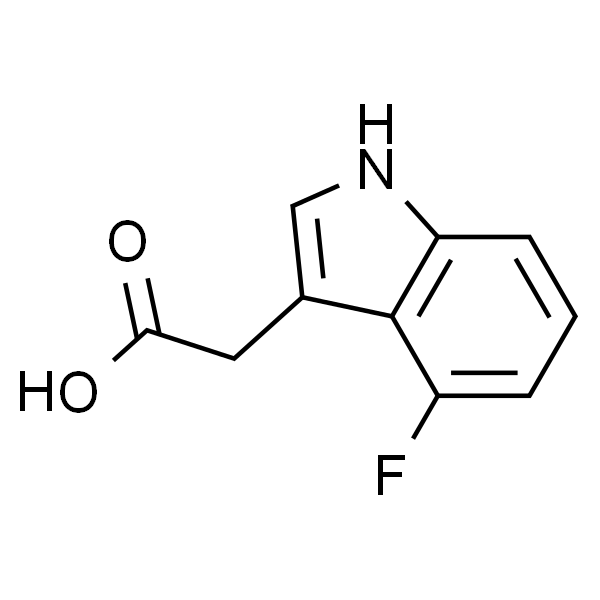2-(4-氟-1H-吲哚-3-基)乙酸