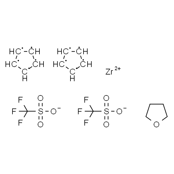 双三氟甲磺酸二茂锆四氢呋喃络合物