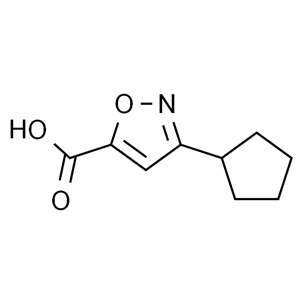 3-环戊基-1,2-噁唑-5-羧酸