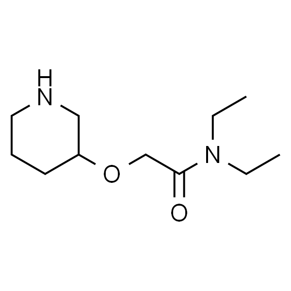 N,N-二乙基-2-(哌啶-3-基氧基)乙酰胺