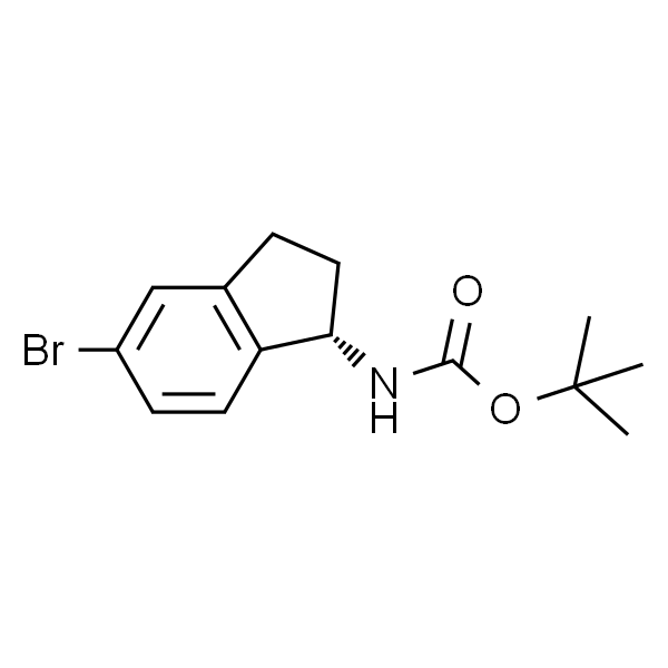 (S)-(5-溴-2,3-二氢-1H-茚-1-基)氨基甲酸叔丁酯