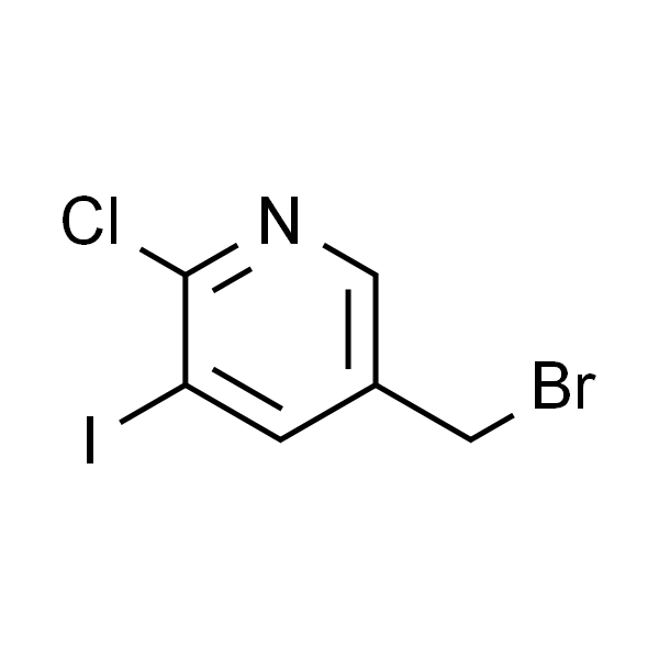 5-(溴甲基)-2-氯-3-碘吡啶