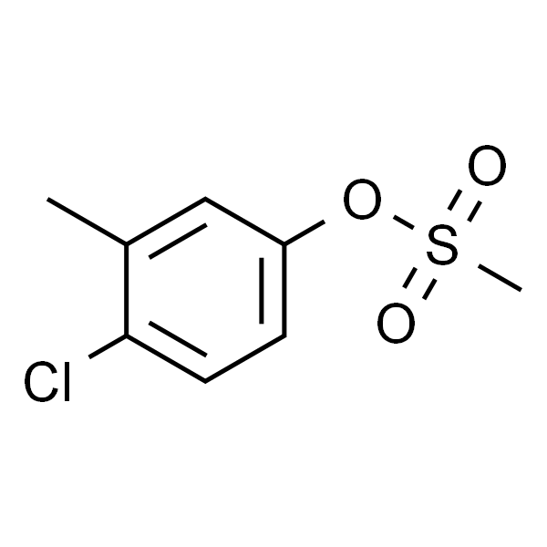 4-氯-3-甲基苯基甲烷磺酸盐