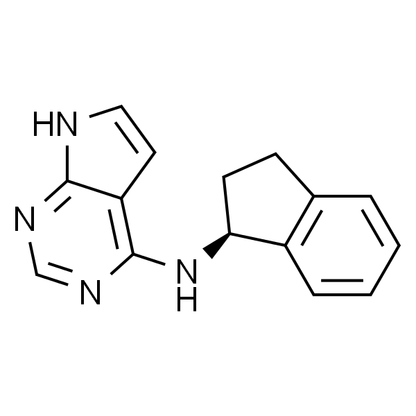 N-[(1S)-2,3-Dihydro-1H-inden-1-yl]-7H-pyrrolo[2,3-d]pyrimidin-4-amine
