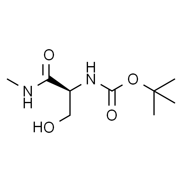 叔丁基(S)-(3-羟基-1-(甲氨基)-1-氧代丙-2-基)氨基甲酸酯