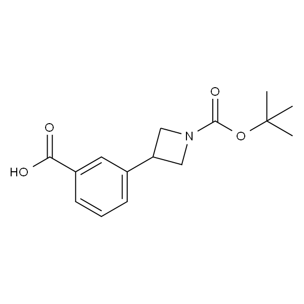 3-{1-[(叔丁氧基)羰基]氮杂环丁烷-3-基}苯甲酸