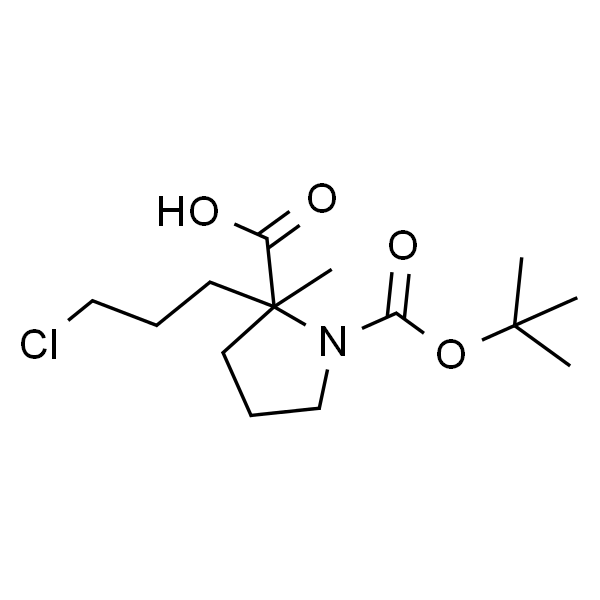 1-tert-butyl 2-Methyl 2-(3-chloropropyl)pyrrolidine-1,2-dicarboxylate
