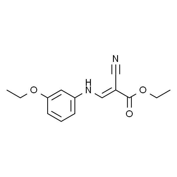 2-Cyano-3-[(3-ethoxyphenyl)amino]-2-propenoic Acid Ethyl Ester