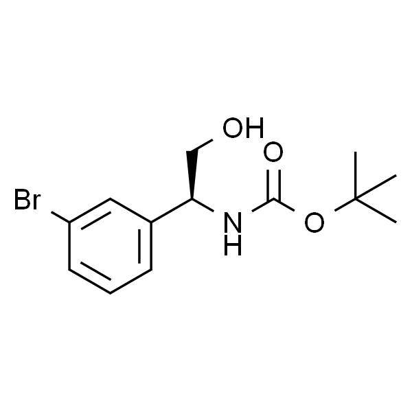 (S)-(1-(3-溴苯基)-2-羟乙基)氨基甲酸叔丁酯