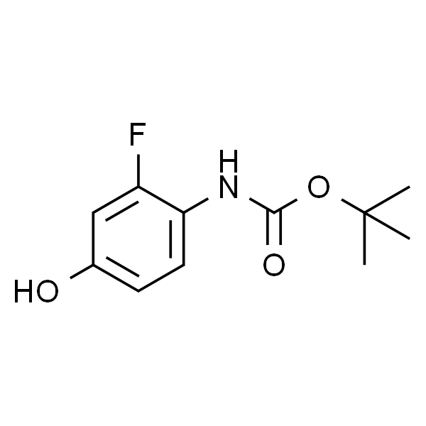 4-(Boc-氨基)-3-氟-苯酚