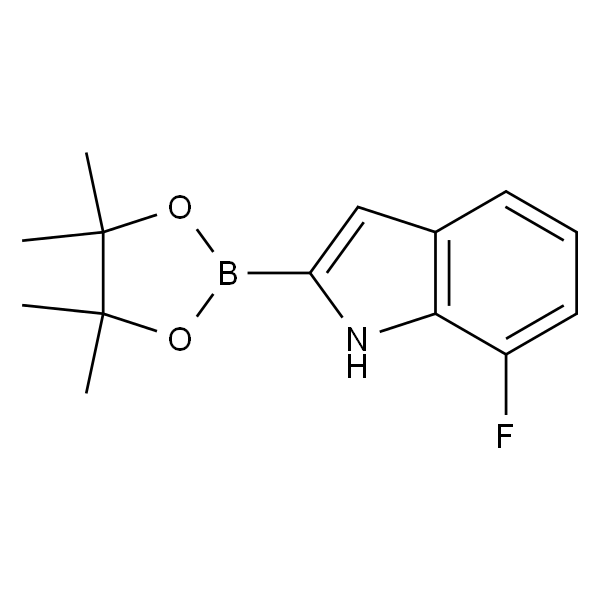 7-氟-2-(4,4,5,5四甲基-1,3,2-二氧硼杂环戊烷-2-基)-1H-吲哚