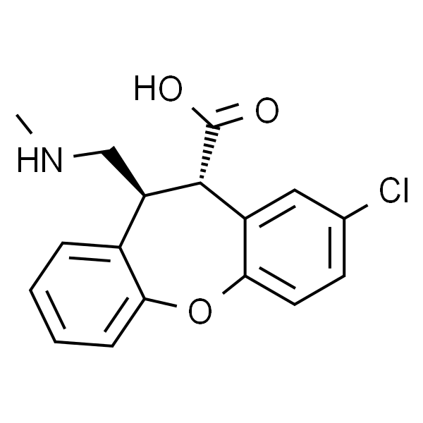 (10S,11S)-8-chloro-11-((MethylaMino)Methyl)-10,11-dihydrodibenzo[b,f]oxepine-10-carboxylic acid