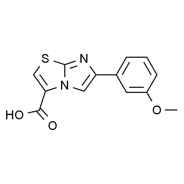 6-(3-甲氧基苯基)咪唑并[2,1-b]噻唑-3-羧酸