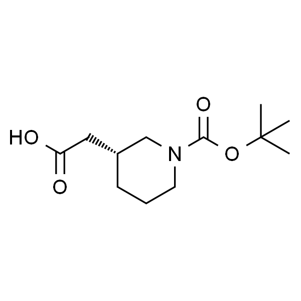 (R)-2-(1-(叔丁氧基羰基)哌啶-3-基)乙酸