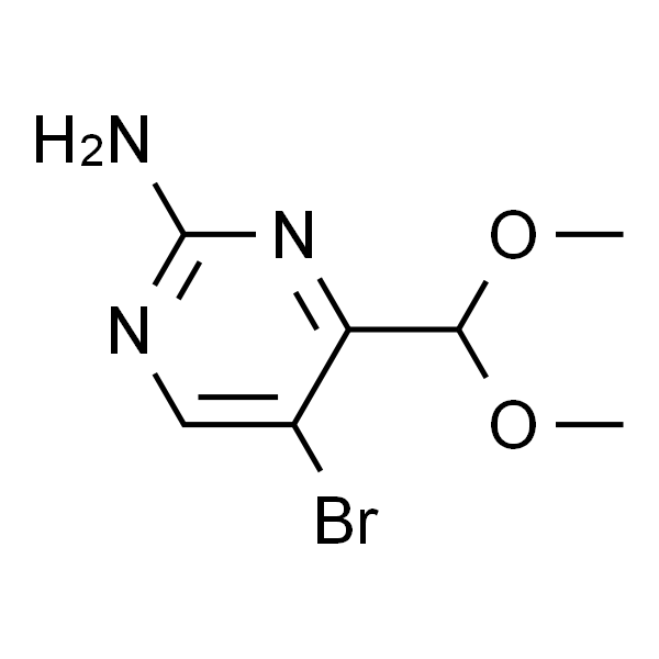 2-氨基-5-溴-4-二甲氧基甲基嘧啶