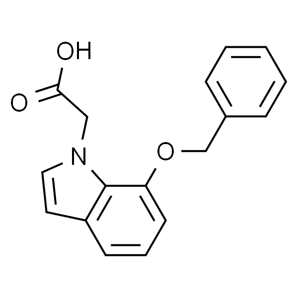 (7-苄氧基吲哚-1-基)乙酸