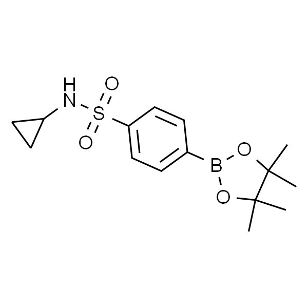n-环丙基-4-(4,4,5,5-四甲基-1,3,2-二氧硼杂环戊烷-2-基)苯磺酰胺