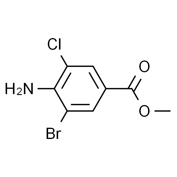 4-氨基-3-溴-5-氯苯甲酸甲酯