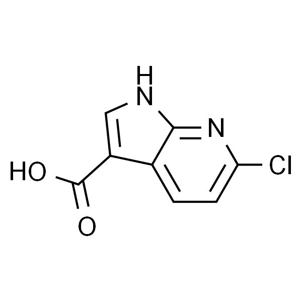 6-氯-1H-吡咯并[2,3-b]吡啶-3-羧酸