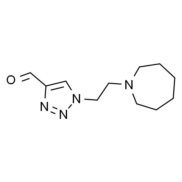 1-(2-(Azepan-1-yl)ethyl)-1H-1,2,3-triazole-4-carbaldehyde