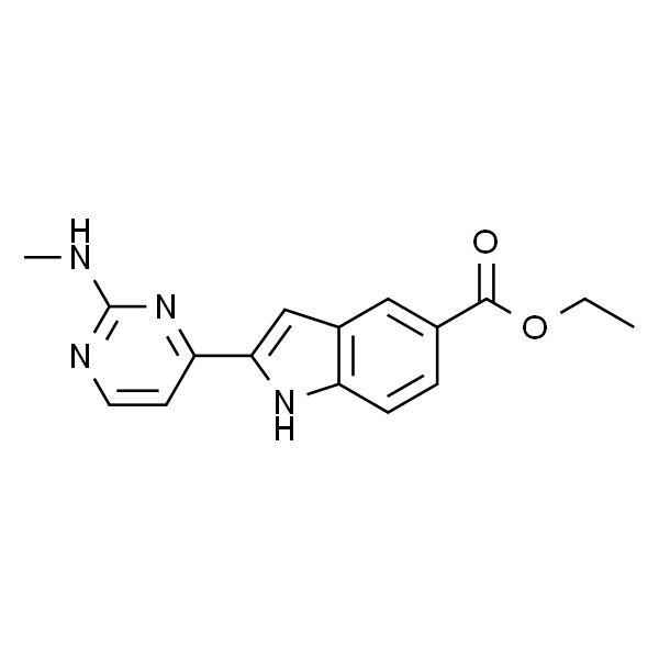 2-(2-(甲基氨基)嘧啶-4-基)-1H-吲哚-5-羧酸乙酯
