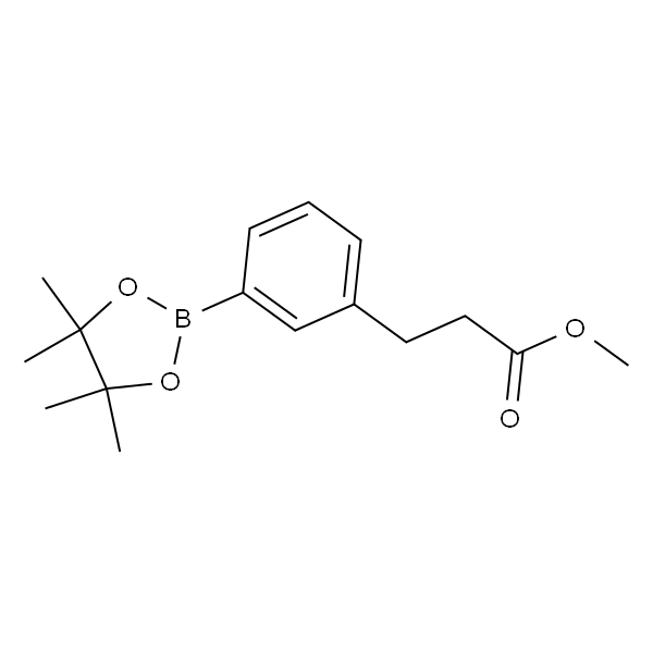 3-(3-(4-(4,4,5,5-四甲基-1,3,2-二氧硼杂环戊烷-2-基)苯基)丙酸甲酯
