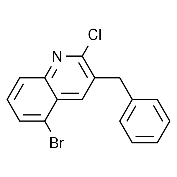 3-苄基-5-溴-2-氯喹啉