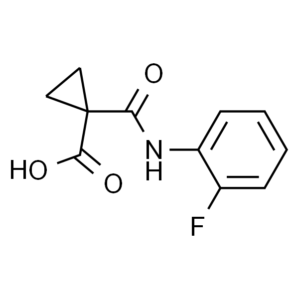 1-[(2-氟苯基)氨基甲酰基]环丙烷甲酸