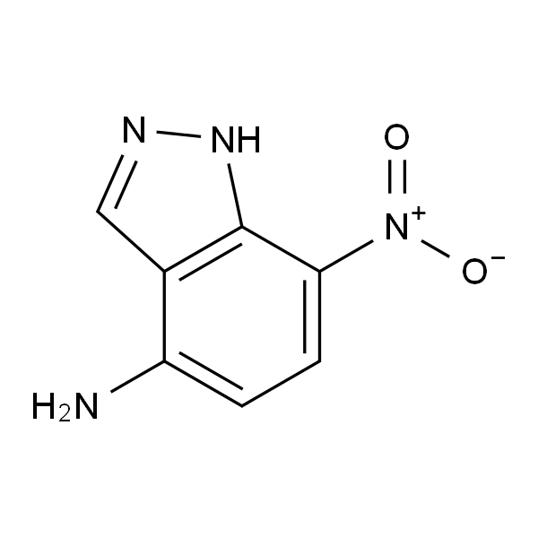 7-硝基-1H-吲唑-4-胺