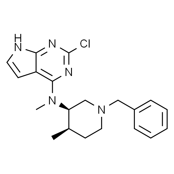 N-((3R,4R)-1-benzyl-4-Methylpiperidin-3-yl)-2-chloro-N-Methyl-7H-pyrrolo[2,3-d]pyriMidin-4-aMine