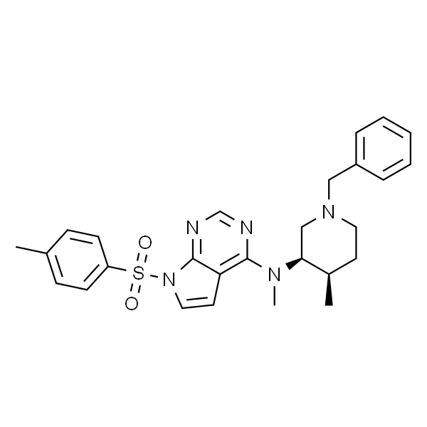 N-((3R,4R)-1-苄基-4-甲基哌啶-3-基)-N-甲基-7-甲苯磺酰基-7H-吡咯并[2,3-d]嘧啶-4-胺