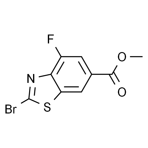 2-溴-4-氟苯并[d]噻唑-6-甲酸甲酯